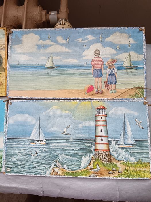 Декупажни картини за детска стая.