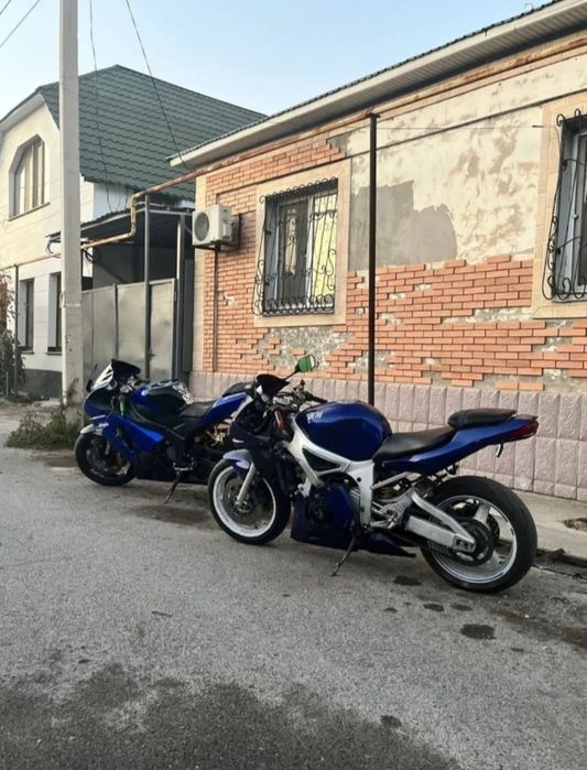Yamaha yzf r600 спортбайк