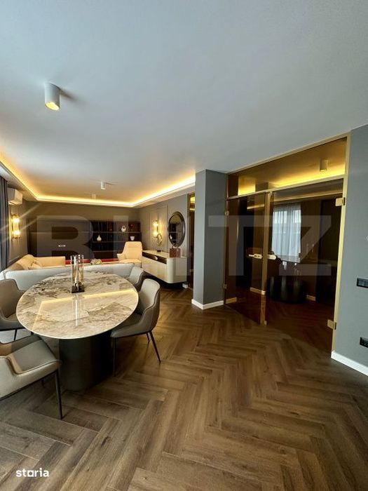 Penthouse lux de vanzare, 90 mp, cartier Maurer