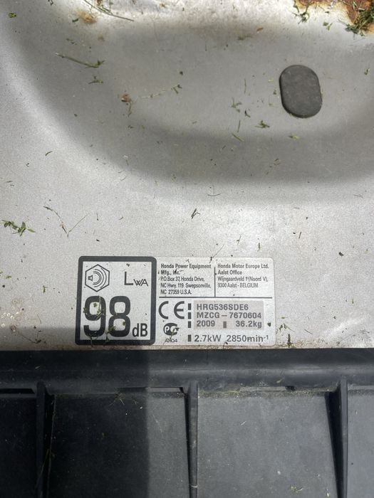 Корпус от косака Honda hrg 536