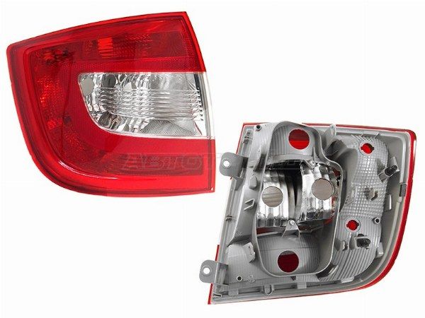 Фонарь задний Skoda Rapid