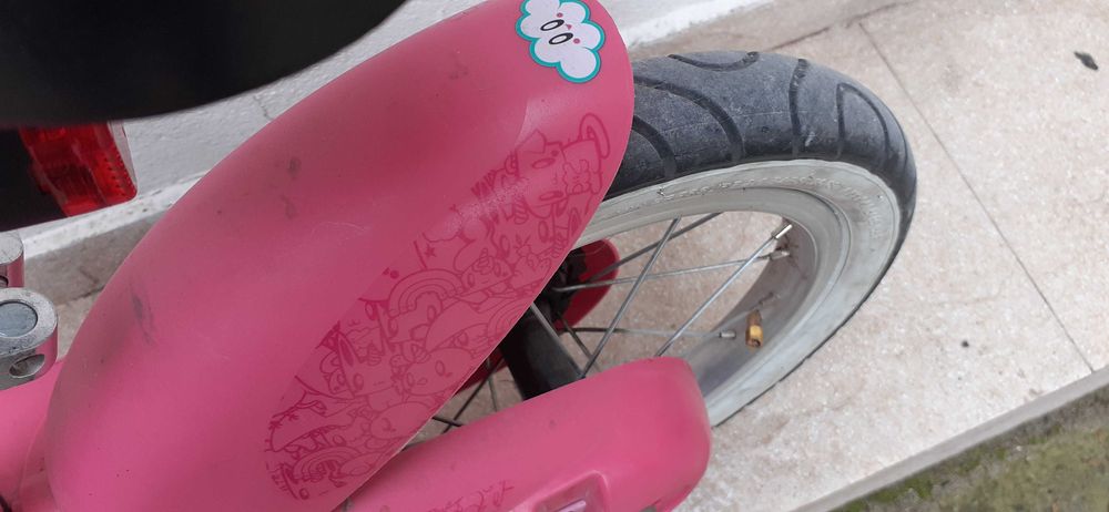 Детски велосипед B-TWIN ! 14 ! Перфектен !