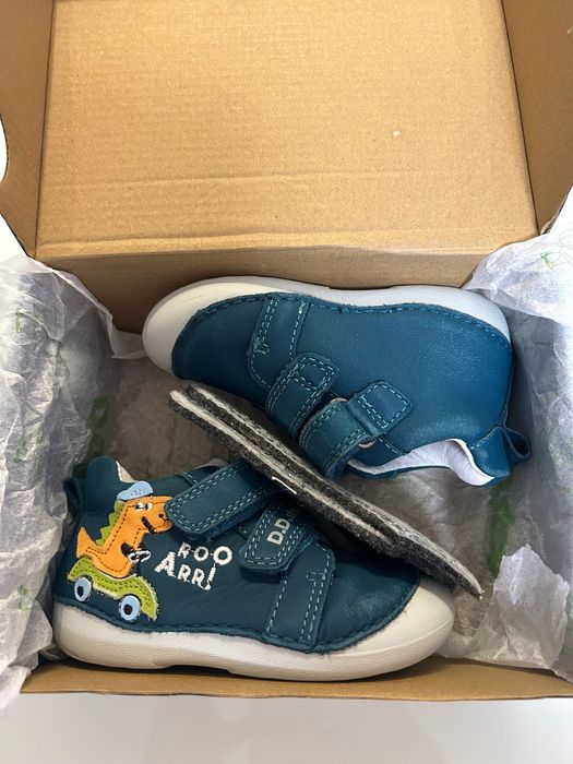 Бебешки кожени обувки D.D.Step, 22 ри номер