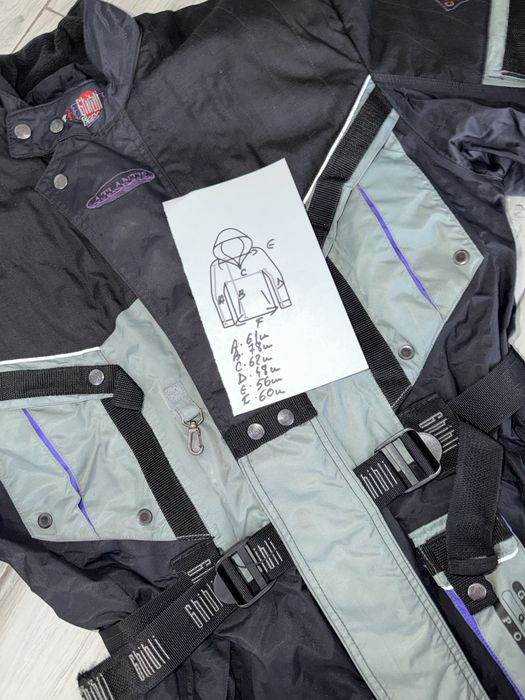 Geaca moto XL cu protecții complet
