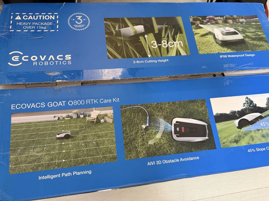 Vand robot de tuns iarba ecovacs goat o800 rtk care kit NOU