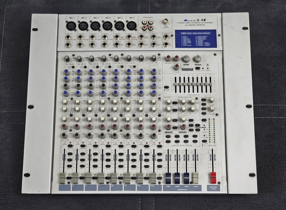 Пассивный микшерный пульт ALTO L-12