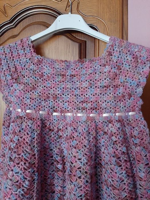 Rochiță fetițe croșetată nouă