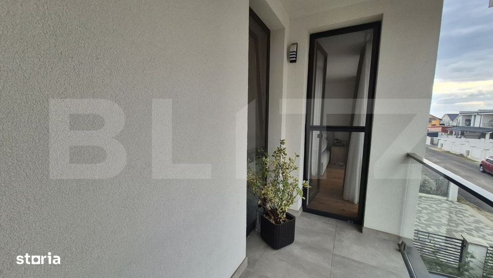 Casa cu 3 dormitoare, 100 mp, teren 202 mp, zona Baritiu