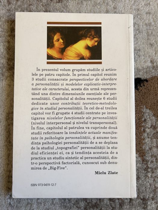 Carte Eul și personalitatea - Mielu Zlate (Editura Trei, Ediția a II-a) / Psihologie