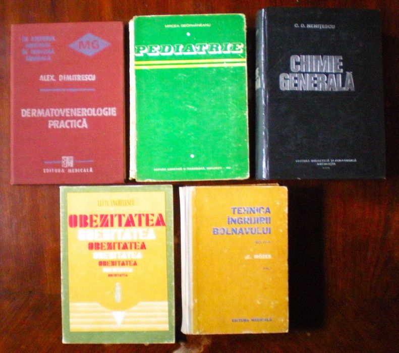 cărți de ANATOMIE și MEDICINĂ alopată_în română