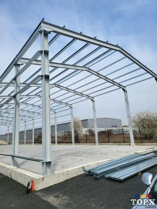 Structuri metalice, ferme, hale comete cu panou sau tabla