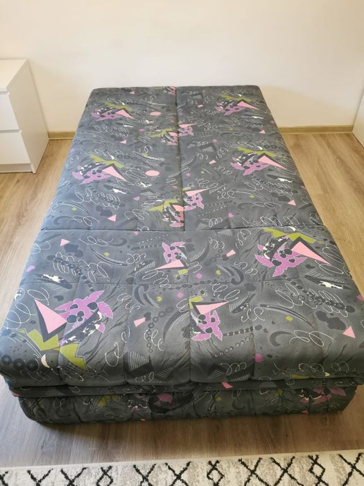 Pat cu lădița depozitare