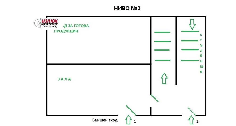 Дава се под наем Промишлена сграда в с. Хаджи Димитър, Област Добрич - 200 кв.м за 765 € - Снимка #15