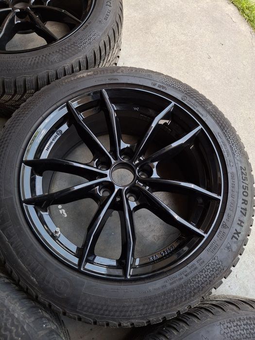 Set de jante r17 cu anvelope 225 50 r17 Continental