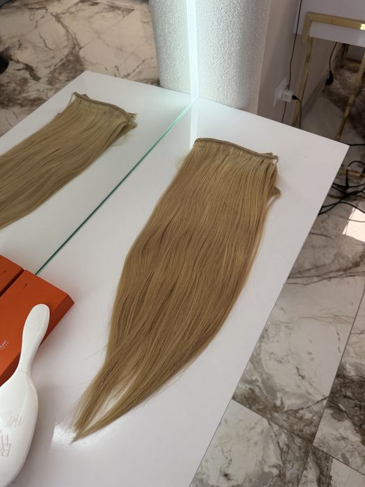 Екстеншъни 100% естествена коса