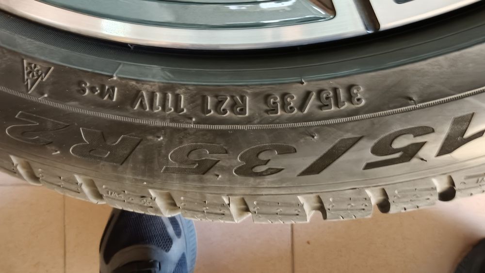 Jante Bmw X5 G05 X6 G05 M 21" in 2 latimi cu senz.+anv.iarna - FACTURA