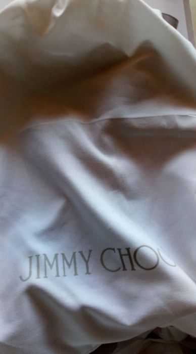 Елегантни обувки Jimmy Choo, номер 38,5 с ток 9 см
