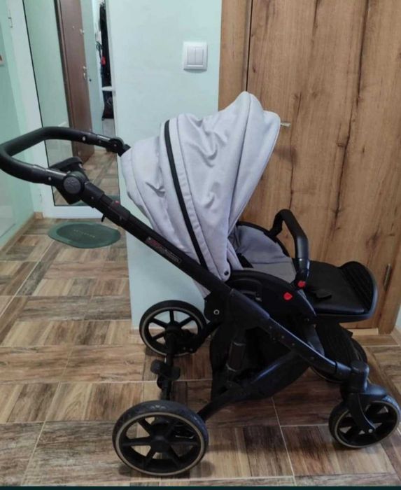 Количка 2 в 1 Dada Paradiso max 500 silver