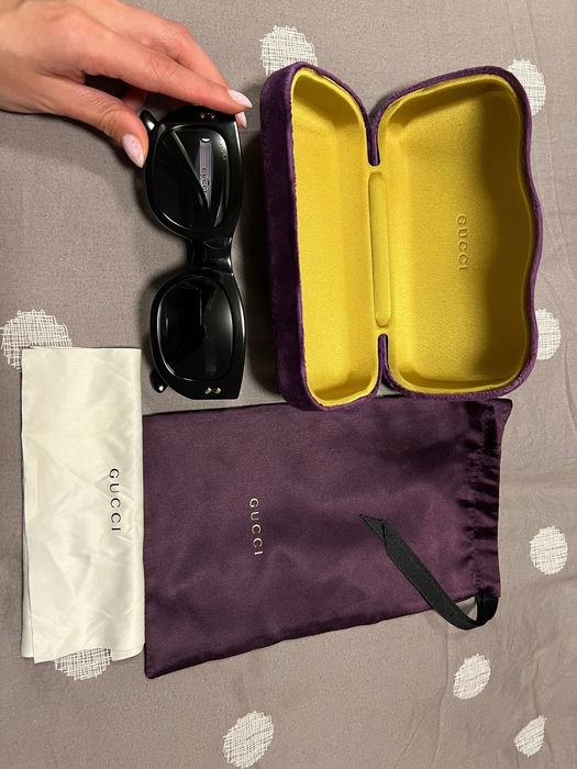 Чисто нови дамски слънчеви очила Gucci GG1215S