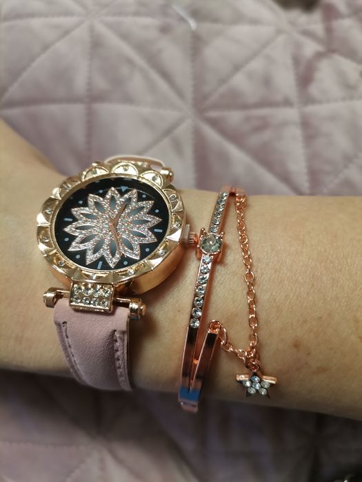 Красив комплект Часовник + гривна