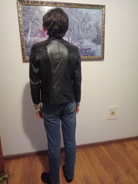 Куртка кожаная женская