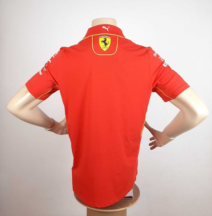 Puma Scuderia Ferrari F1 Team - Оригинална мъжка тениска с яка