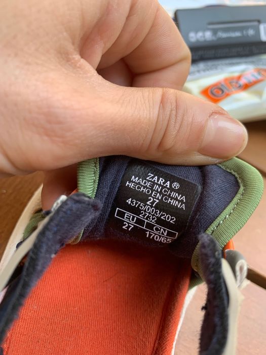 Момчешки маратонки летни тип сандали 27 Zara