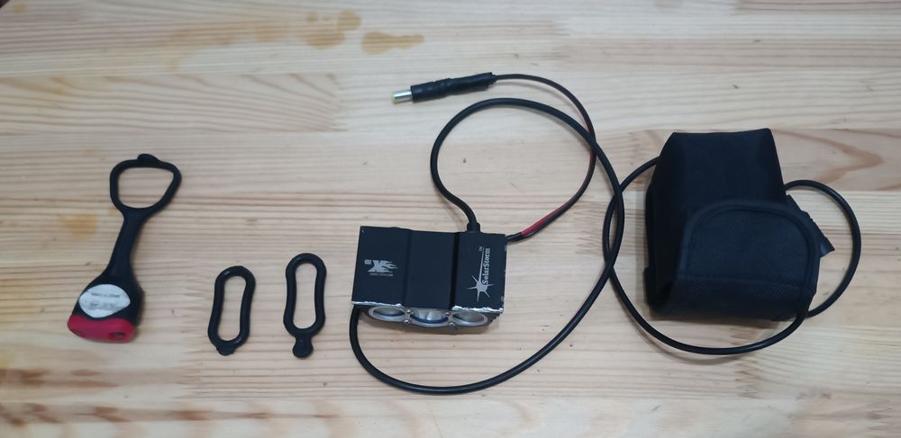 Фонарик для велосипеда Solar Storm