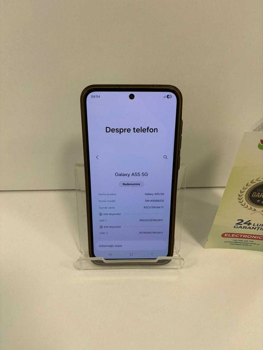 Telefon Samsung Galaxy A55 5G 258GB (Ag1 Alexandru B53723) Garantie 2 ani!