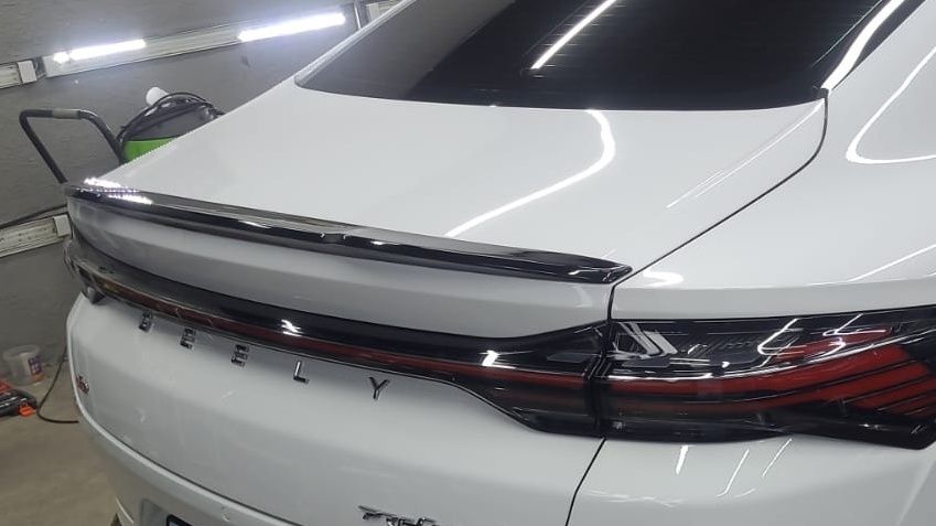 Спойлер для geely preface