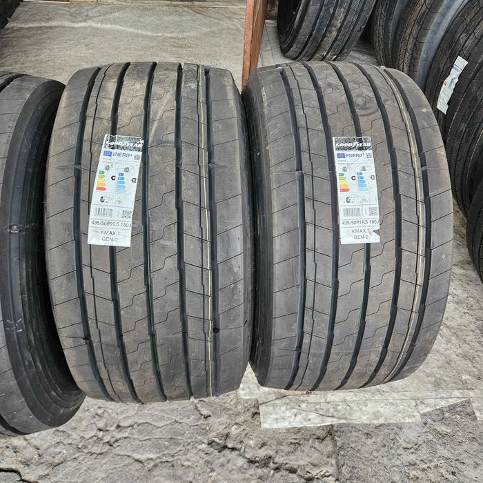 Нови тежкотоварни гуми 435/50R19.5 Goodyear KMaX T Gen-2 160J M+S 3PMFS FRT DOT3825
