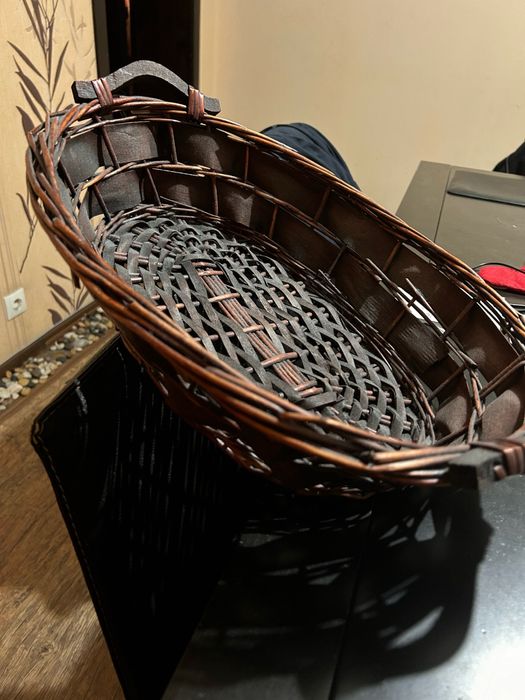 Ръчно изработено плетено панерче за хляб/купа