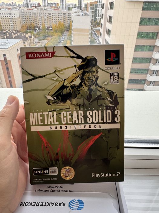 Metal Gear Solid 3: Subsistence (PS2, японское издание