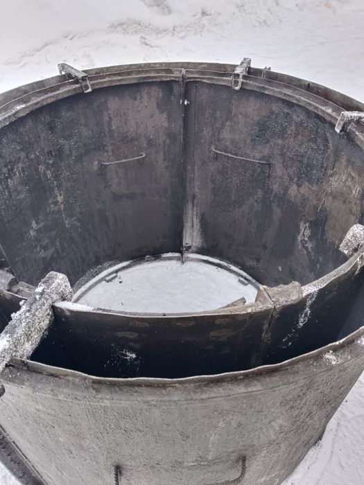 Форма для бетонных колец