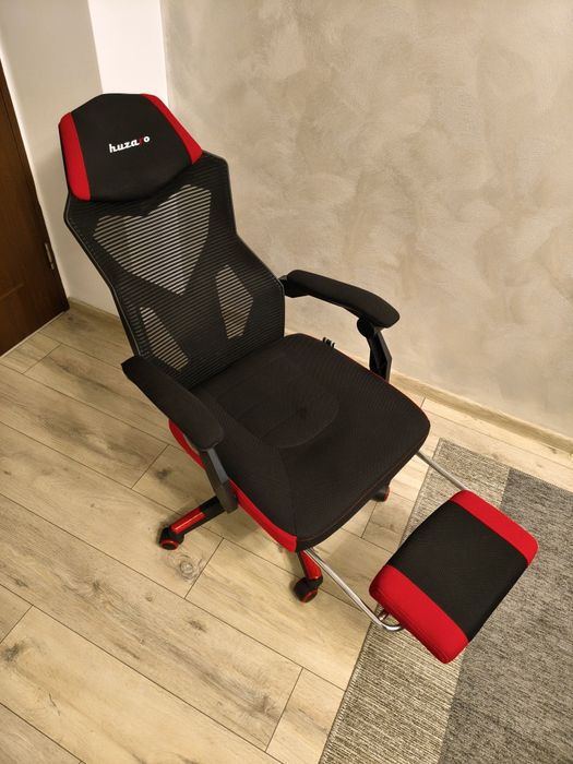 Scaun gaming huzaro red