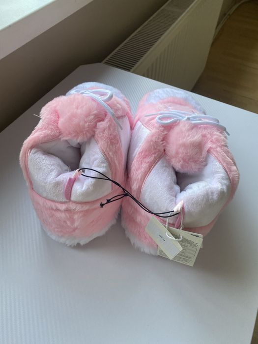 Пухкави домашни чехли