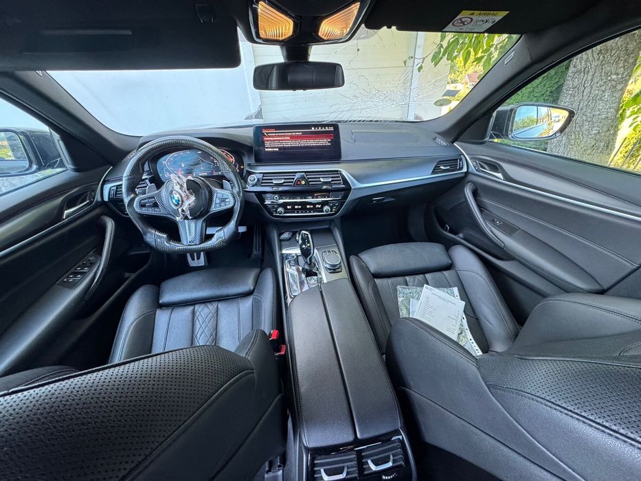 Bmw 520d facelift avariat