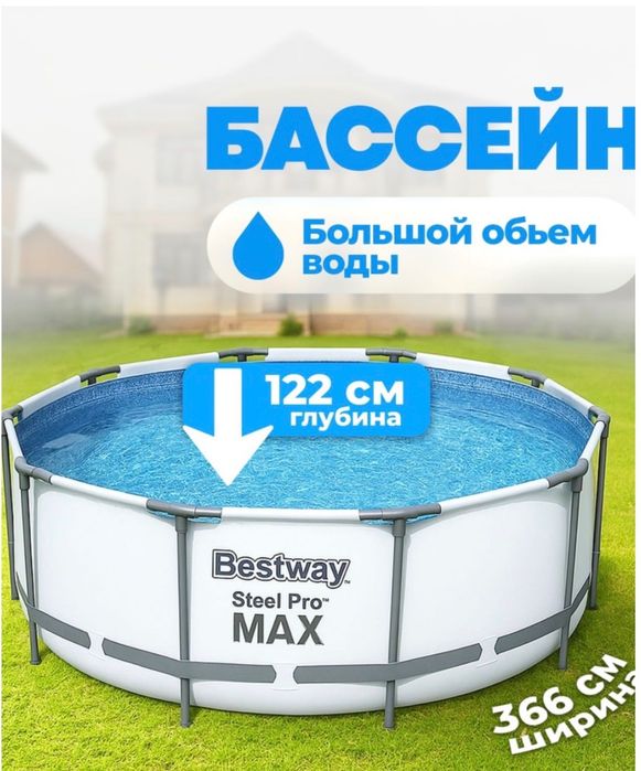 Продается каркасный бассейн