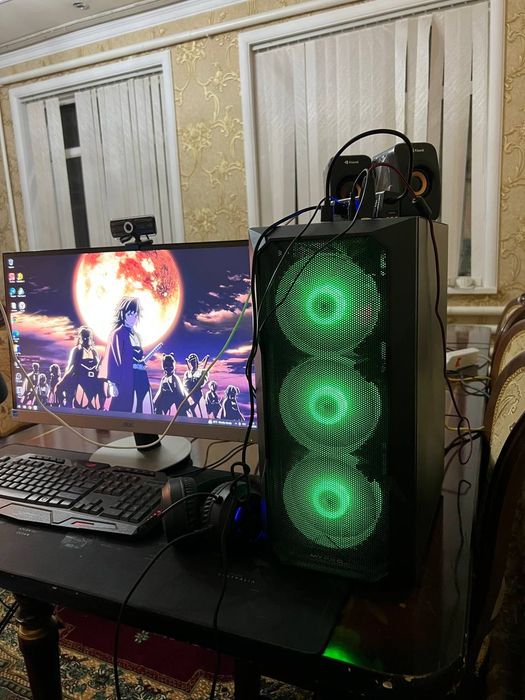 Игровой пк с комплектом для стрима