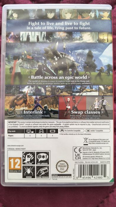 Xenoblade Chronicles 3 Nintendo Switch