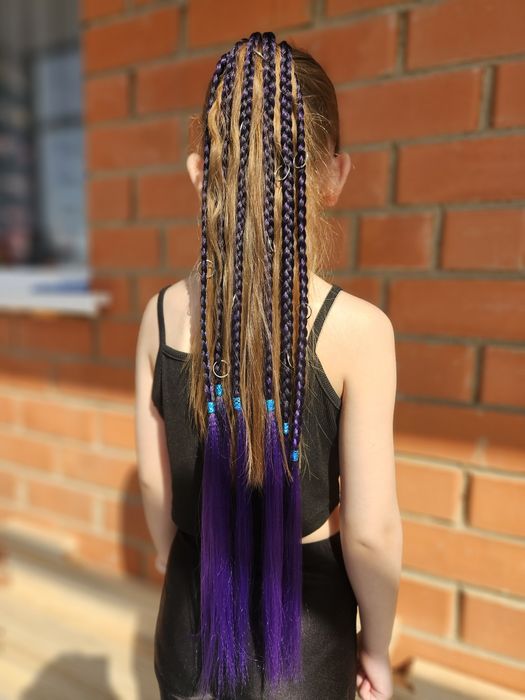 Канекалон на резинке