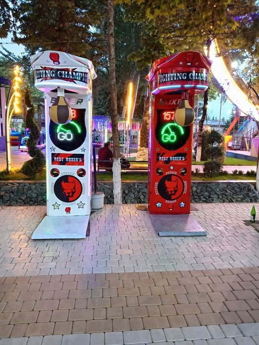 аттракцион силомер груша Тайсон ударник бохер