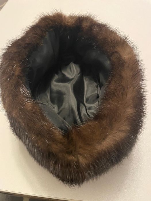Pălărie blană maro