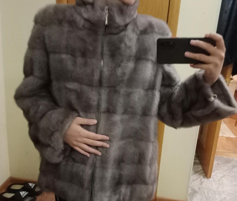 Шуба норковая 50 размер