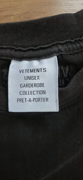 Tricou Vetements Vital Existence
