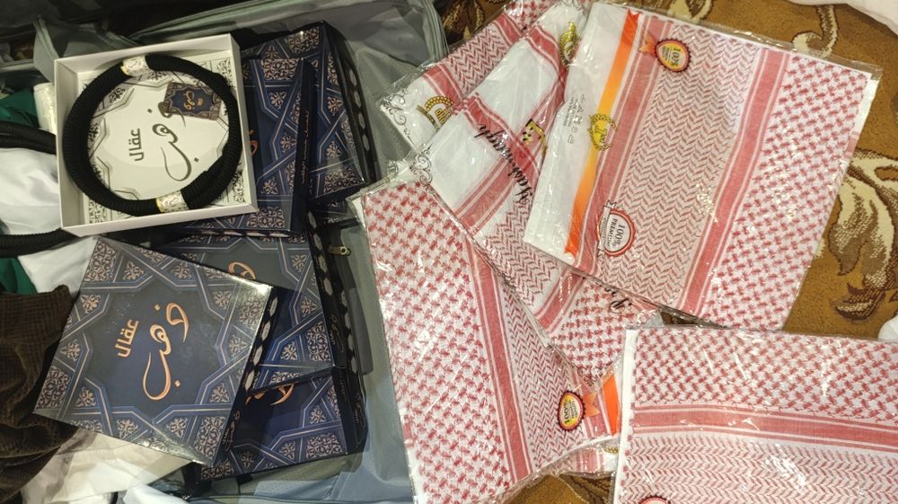 Arafatka arabcha romol erkaklar bosh kiyimi