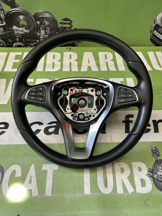 Volan din piele cu padele  Mercedes X Class 2019