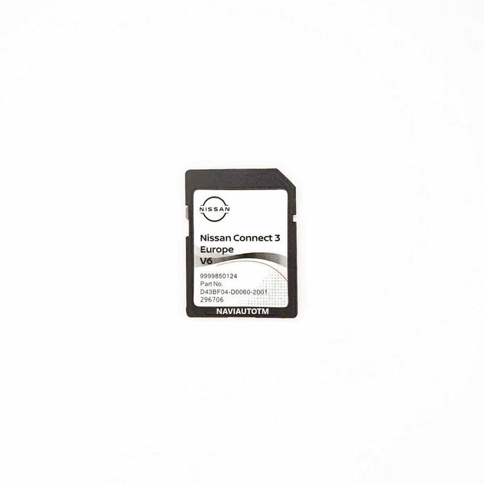 SD CARD navigatie Nissan Connect LCN 3 Juke X-Trail Qashqai 2023