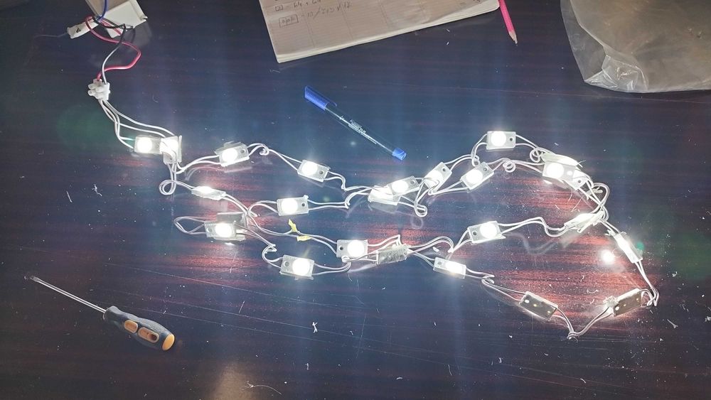 LED модули 12V Balt LED - Лед модул бяла светлина IP67 0,5W