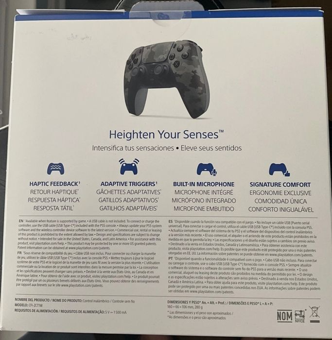 PS5 джойстик Gray Camouflage – запазен, като нов